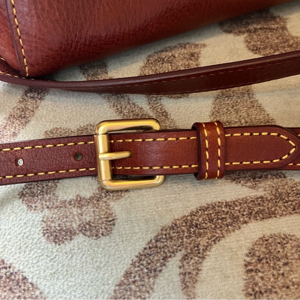 EUC Dooney & Bourke Florentine Vacchetta Leather Bag - Picture 9 of 16